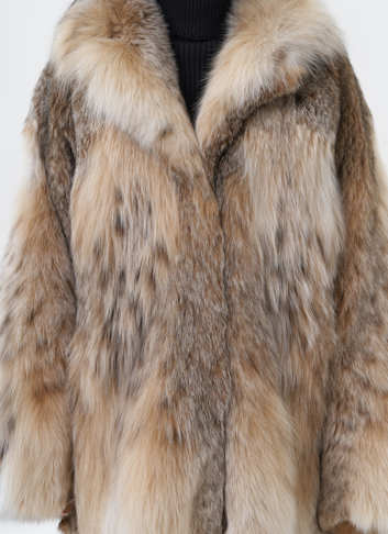 Шуба из рыси