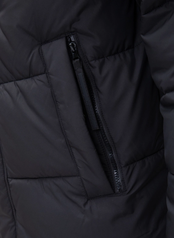Мужской пуховик с капюшоном 